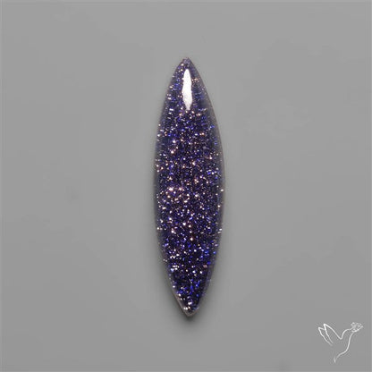 Blue Goldstone Doublet