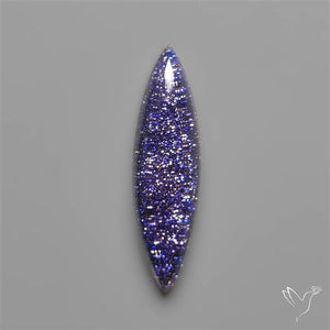Blue Goldstone Doublet