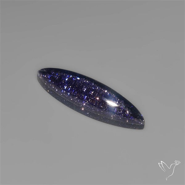 Blue Goldstone Doublet