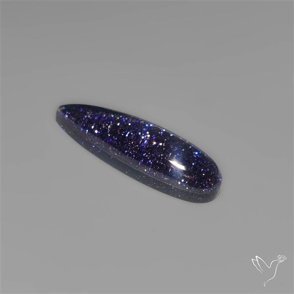 Blue Goldstone Doublet