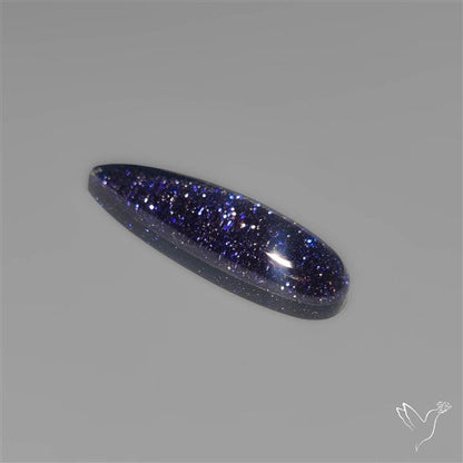 Blue Goldstone Doublet