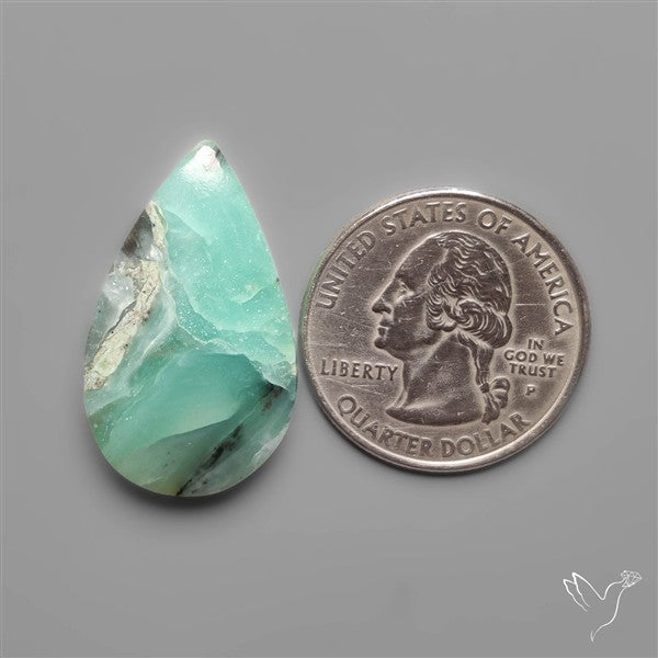 Peruvian Blue Opal Cabochon