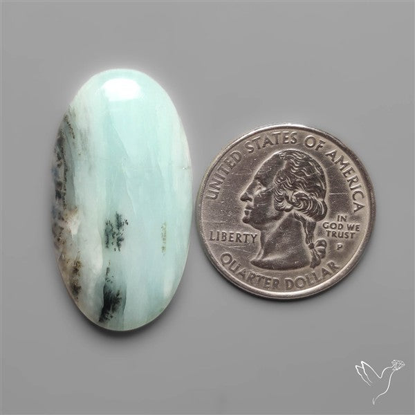 Peruvian Blue Opal Cabochon