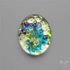 Dichroic Glass Mughal Carving Doublet