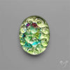 Dichroic Glass Mughal Carving Doublet