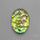Dichroic Glass Mughal Carving Doublet