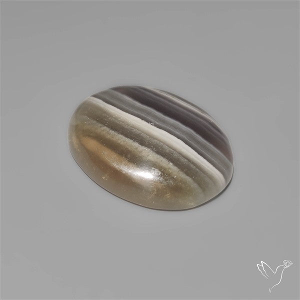 Dark Green Fluorite Cabochon with laces