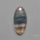 Dark Green Fluorite Cabochon with laces