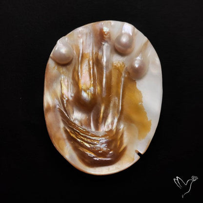 Blister Pearl Specimen