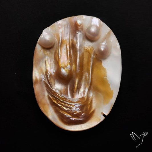 Blister Pearl Specimen