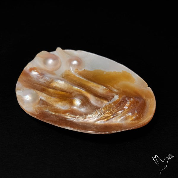 Blister Pearl Specimen