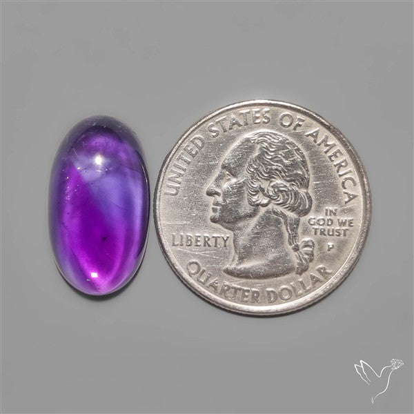 Gemmy Amethyst Cabochon