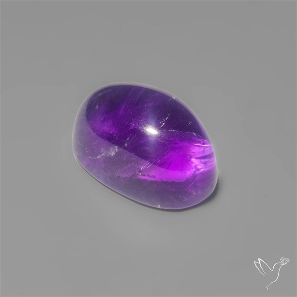 Gemmy High Dome Amethyst Cabochon