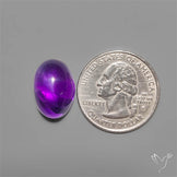 Gemmy High Dome Amethyst Cabochon