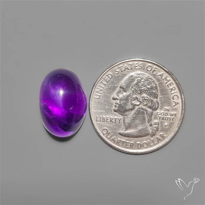 Gemmy High Dome Amethyst Cabochon
