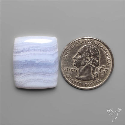 Blue Lace Agate Cabochon