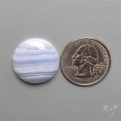 Blue Lace Agate Cabochon