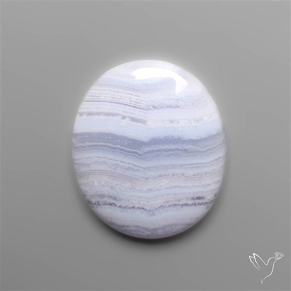 Blue Lace Agate Cabochon