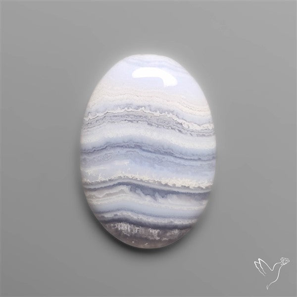 Blue Lace Agate Cabochon
