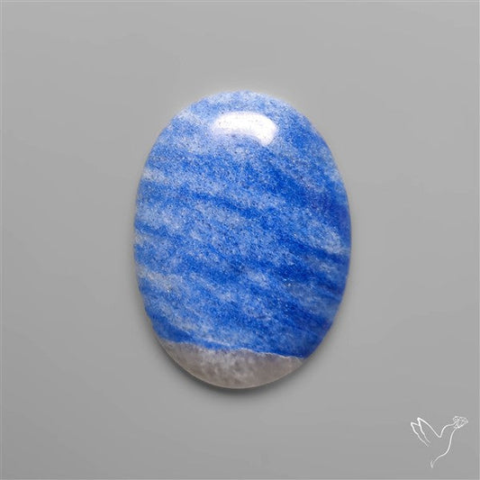 Blue Quartz Cabochon