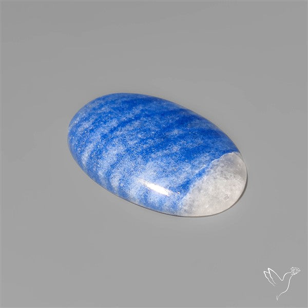 Blue Quartz Cabochon