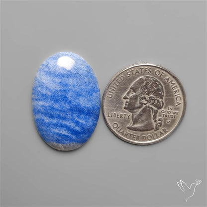 Blue Quartz Cabochon