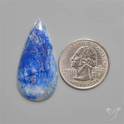 Blue Quartz Cabochon