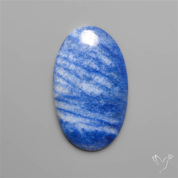 Blue Quartz Cabochon