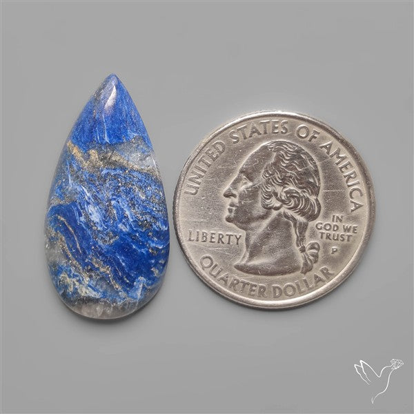 Blue Quartz Cabochon