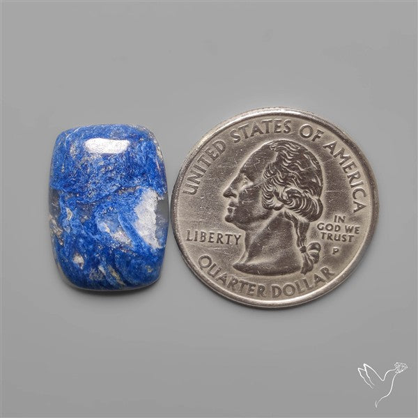 Blue Quartz Cabochon
