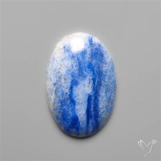 Blue Quartz Cabochon