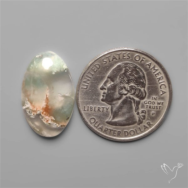Gem Aquaprase Cabochon