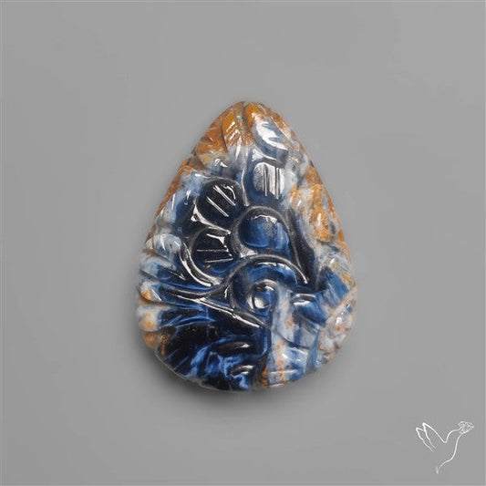 Pietersite Mughal Carving