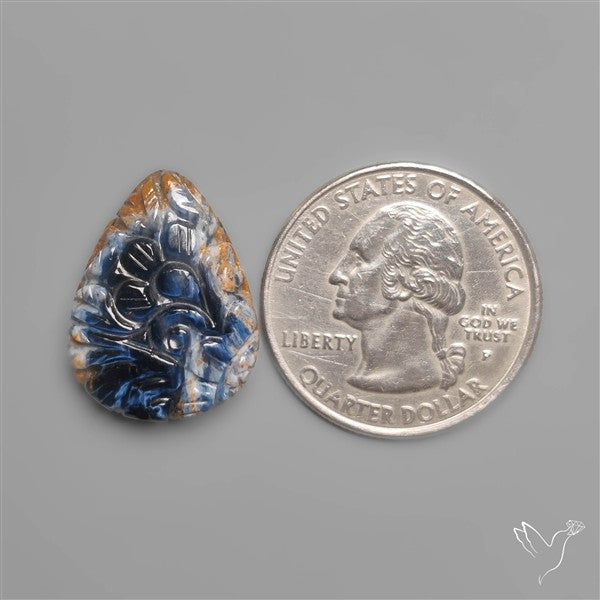 Pietersite Mughal Carving