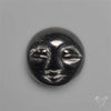 Black Onyx Moonface Carving