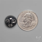 Black Onyx Moonface Carving