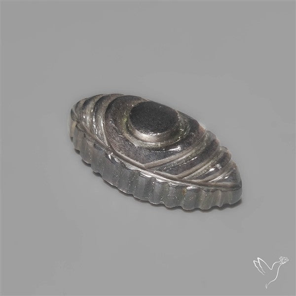 Black Sunstone Evil Eye Carving