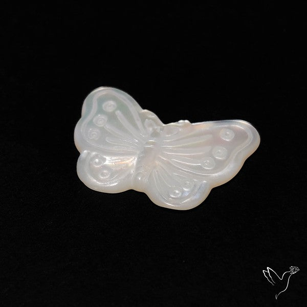 Mother of Pearl Butterfly Carving