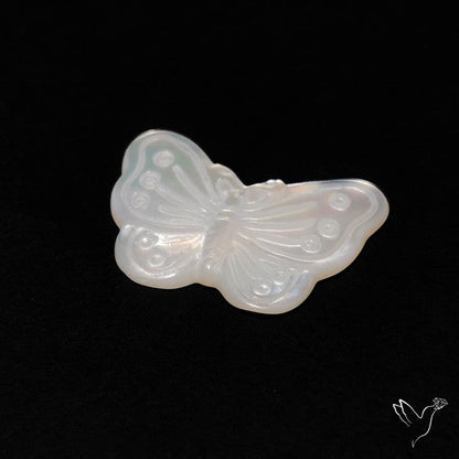 Mother of Pearl Butterfly Carving