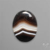 Banded Tuxedo Agate Cabochon