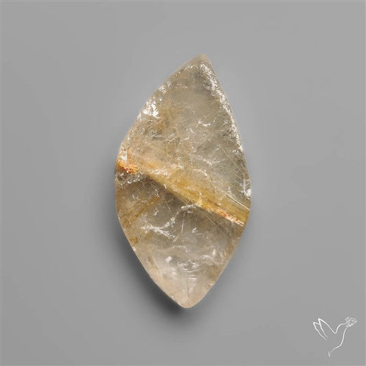 Raw Face Golden Rutilated Quartz