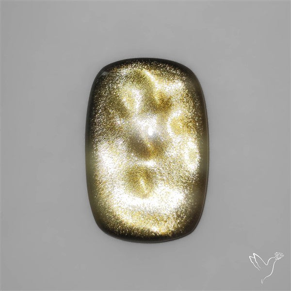 Goldsheen Obsidian Cabochon
