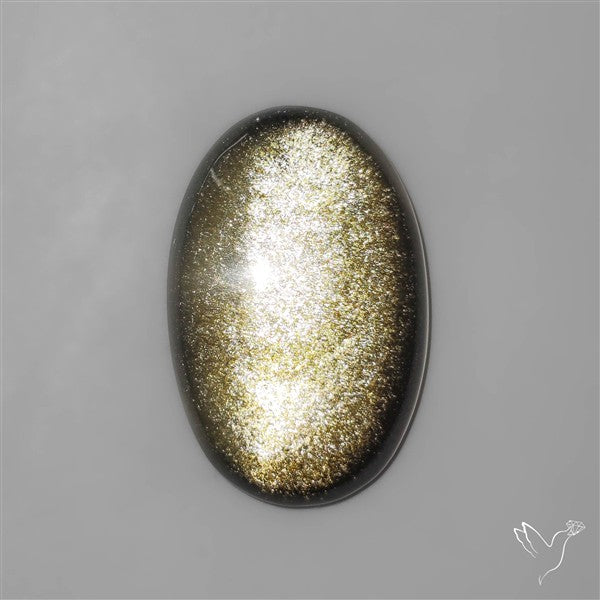 Goldsheen Obsidian Cabochon