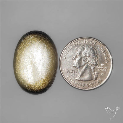 Goldsheen Obsidian Cabochon