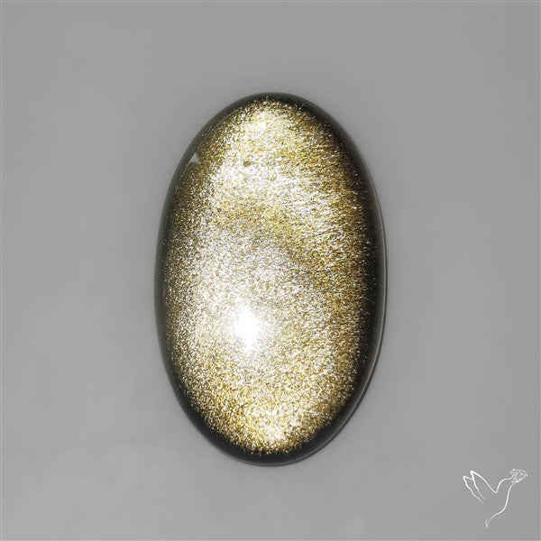 Goldsheen Obsidian Cabochon