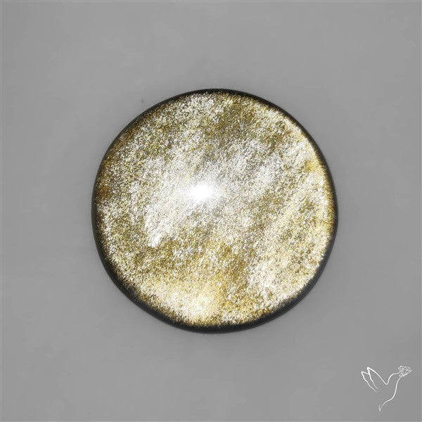 Goldsheen Obsidian Cabochon