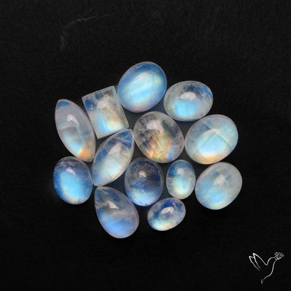 Rainbow Moonstones Lot