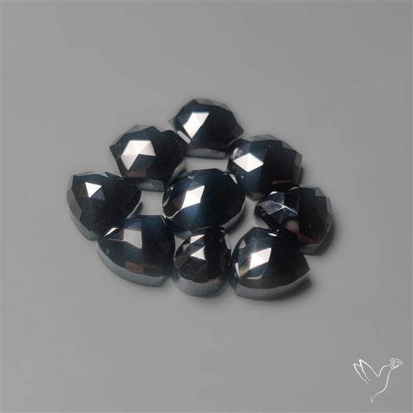Rose Cut Black Spinels Lot