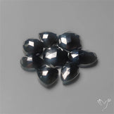 Rose Cut Black Spinels Lot