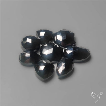 Rose Cut Black Spinels Lot